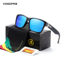 2022ใหม่มาถึง VonZipper Elmore ผู้ชาย HD P Olarized กีฬาแว่นกันแดดสแควร์ซันแว่นตาสะท้อนแสงเคลือบเรอเลนส์ UV400