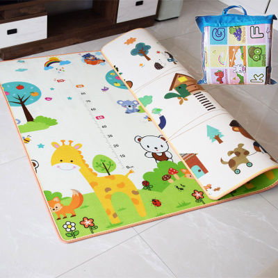 2021Baby Play Mat Waterproof XPE Soft Floor Playmat Foldable Crawling Carpet Kid Game Activity Rug Folding Blanket Educational Toys