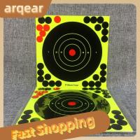 ARQEAR529453สติกเกอร์เป้ายิงมีกาวเป้าหมาย25ชิ้นเป้ากระดาษ