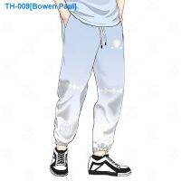 ✔✿♕ Collapse Teresa yaezakura male and female leisure sports academy cartoon pants pants secondary yuan trend around add wool