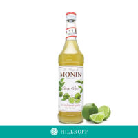 HILLKOFF : น้ำเชื่อมแต่งกลิ่น Monin Syrup โมนิน โมแนง ไซรัป กลิ่น Lime ขนาด 700 ml.