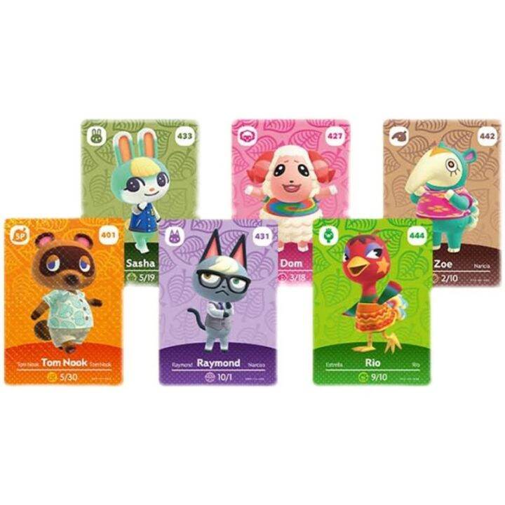 series-5-latest-data-character-animal-ntag215-printed-cross-mini-nfc-game-card-48-pieces