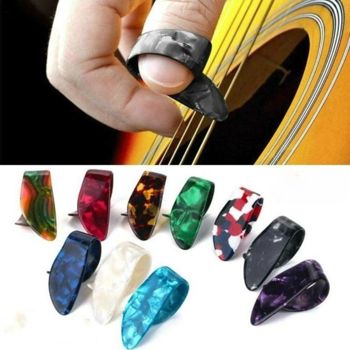 10-pcs-set-guitar-picks-guitar-part-finger-protection-pickup-guitar-bass-fingerstyle-thumb-plectrums-picks-plectrum-guitar-bass-accessories