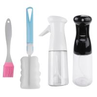 2 Pieces 210Ml Olive Oil Sprayer,Oil Sprayer for Cooking,Oil Sprayer Bottle for Kitchen,Baking,BBQ,Frying,Salad,Etc