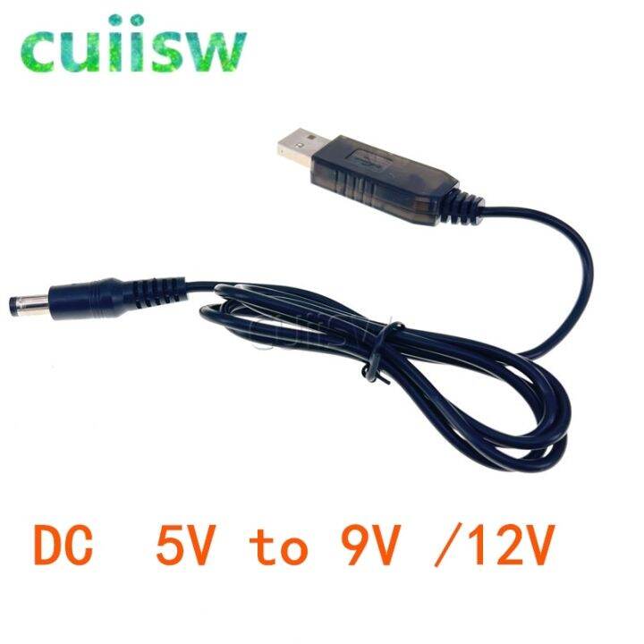 Usb Power Boost Line Dc 5v To Dc 9v 12v Step Up Module Usb Converter Adapter Cable 2 1x5 5mm