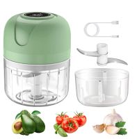 【CC】卍⊕♤  Electric Food Garlic Masher crusher USB Meat Grinder Vegetable for Gadgets