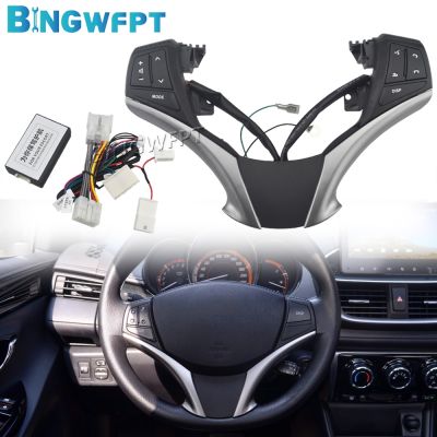 NEW Upgraded Version Multifunction Steering Wheel Combination Control Switch For Toyota Yaris Vios 2013-2016 For Corolla RAV4