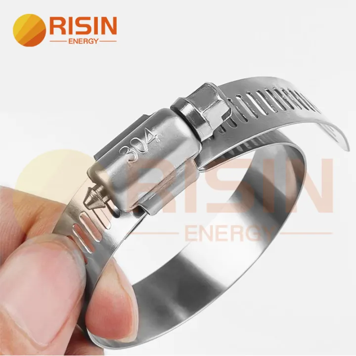 Guaranteed Quality Risin 304 Stainless Steel Wire Tie Thick Live Cable Tie Selflocking Outdoor