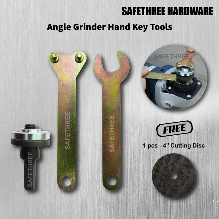 Angle Grinder Key Lock Nut with Pin type Wrench Spanner For Electric