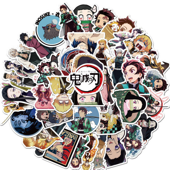 b-สติ๊กเกอร์ดาบพิฆาตอสูร-kimetsu-no-yaiba-ดาบพิฆาตอสูร-demon-slayer-sticker-สติ๊กเกอร์-4-7cm-50-ชิ้น-ของสะสม-ของเล่น-ของเล่นถูกๆ-ของเล่นเด็ก