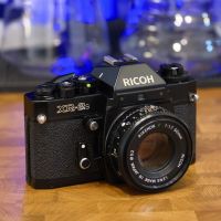 กล้องฟิล์ม Ricoh XR-2s + Ricoh pancake 50 f.7 (เม้าท์ PK ได้ทุกรุ่น)