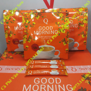 03 bịch cà phê sữa Good morning Trần Quang 480g 24 gói 20g mẫu xuân 2022