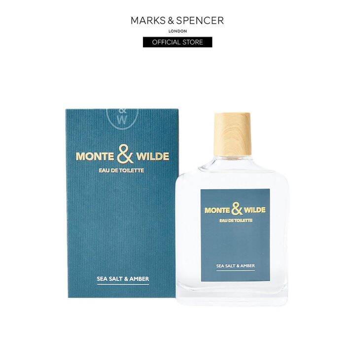 M&S Sea Salt & Amber Eau De Toilette 100Ml T22/6241 Lazada