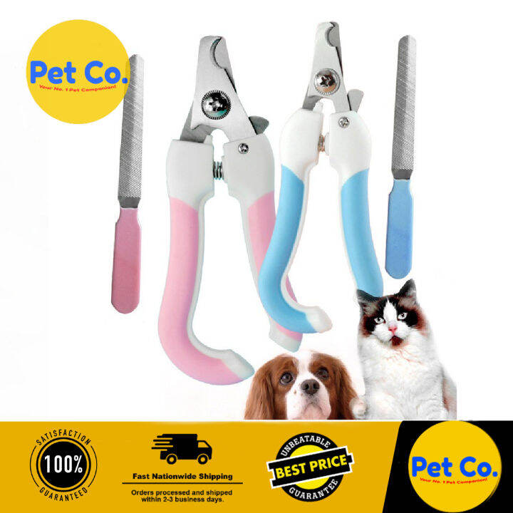 Pet Dog Cat Nail Clipper with Nail File Trimmer (Small) [24 HOURS SALE