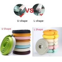 2M L/U Shape Extra Thick Baby Safety Furniture Table Protector Edge Corner Desk Cover Protective Tape Foam Corners Bumper Guard