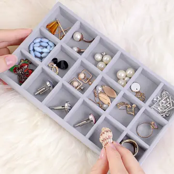 14-Grids Clear Bead Organizer Box Storage Container Craft-Taobao