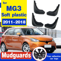 Molded Mud Flaps For MG3 2011-2018 2012 2013 2014 2015 2016 Mudflaps Splash Guards Mud Flap Front Rear Mudguards Fender