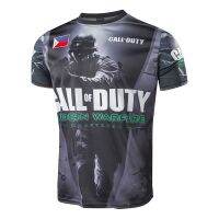 2023 newcall of Duty รถจักรยานยนต์เสื้อขี่จักรยานย์ ausrt จักรยานย์แข่งสำหรับผู้ชายกีฬาแขนสั้น