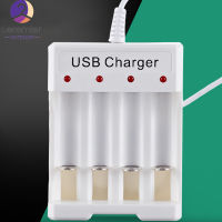 เครื่องชาร์จแบตเตอรี่ Usb 1.2V 250ma ดับเบิลเอทริปเปิลเอกล่องที่ชาร์ตแบบเตอรี่แบบชาร์จใหม่ได้ Ni-MH ที่ชาร์จแบบอิสระ4ช่อง