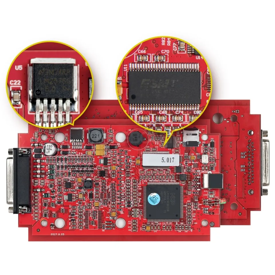 Unlimited 2.80 KESS V5.017 EU Red PCB KTAG V7.020 4 LED Master OBD2 ECU  Chip Tuning Tool K-TAG V2.25 LED BDM Frame Online KESS HYQY Tranding