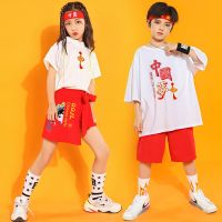 [COD] Childrens Day performance Hanfu girls Chinese style kindergarten patriotic theme primary school cheerleading