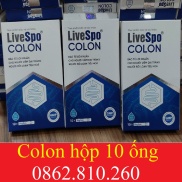 mẫu 2023 Livespo COLON - Bào tử lợi khuẩn hộp 10 ống