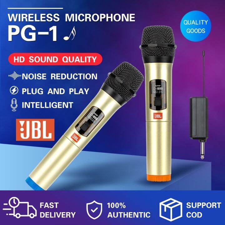 JBL/shure platinum wireless microphone original portable bluetooth