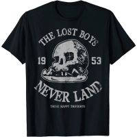 [Fashion] เสื้อยืด พิมพ์ลาย Peter Pan The Lost Boys Think Happy Thoughts สําหรับผู้ใหญ่