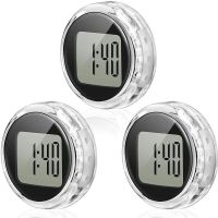 ❀♂✿ Universal Car Clock Waterproof Mini Motorcycle Bike Sticky Digital Display Clock Watch Office Decor Automobiles Accessories