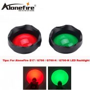 Alonefire G700 Đèn pin chuyển đổi màu đỏ màu xanh lá cây ống kính điều