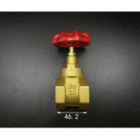 Brass Gate Valve DN25 1 quot; BSPP Female 10Bar Working Pressure Port Size 18.5mm