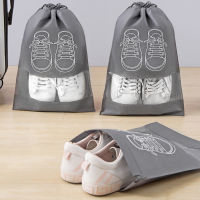 [2ชิ้น/เซ็ต] รองเท้ากระเป๋ารองเท้าสำหรับเดินทาง,กระเป๋าที่จัดระเบียบในตู้เสื้อผ้ากระเป๋าเก็บของแบบพกพาไม่ทอแบบพกพากันน้ำเสื้อผ้ามีกระเป๋าถุงแขวนจัดประเภทถุงรองเท้าเดินทางกันฝุ่นถุง Beg Kasut (สุ่มสี)