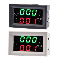 DC 12V Dual จอแสดงผล LED รีเลย์โมดูลรีเลย์จับเวลา MINI LED Digital TIMER รีเลย์จับเวลา DELAY CYCLE Time สวิทช์ควบคุมบ้าน-Jiieu