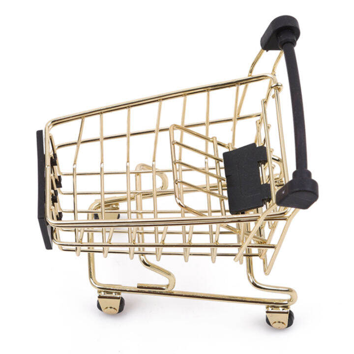 creative-storage-basket-simulation-mini-shopping-cart-supermarket-trolley-debris-storage-boxs-mini-supermarket-handcart-toy