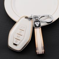 fgjfykjd Soft TPU Car Remote Key Case Cover Shell Holder Auto Keychain For Chery Jetour X70 X90 X95 Plus Protector Accessories