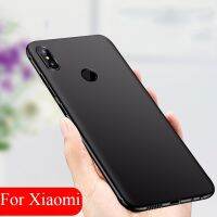 Xiaomi MIX3 MIX2S MIX2 MIX MAX3 MAX2 MAX F1 CC9  CC9E 9 9SE Pro TPU case สีดำ เคส มือถือเคส เคสสำหรับ เคสซิลิโคน QC7311512