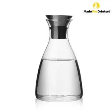 Borosilicate Glass Water Carafe Pitcher - China Glass Carafe and  Borosilicate Glass Pitcher price