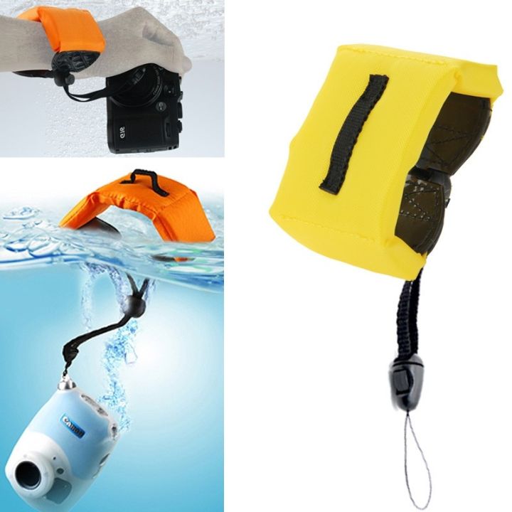 best-seller-gopro-floating-wrist-strap-foam-โฟมลอยน้ำ-สำหรับคล้องข้อมือ-กันกล้องจมน้ำ