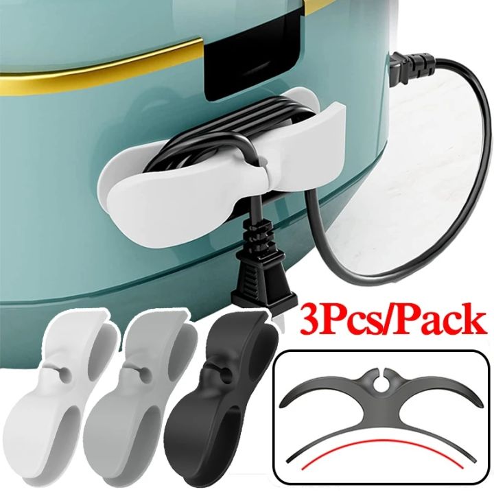 3 PCS Cord Organizers for Appliances, Kitchen Appliance 3 PCs cord organizer