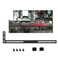 2023 Aluminum Graphics Card Holder Stand Cooling Kit L-shaped GPU Support Bracket Universal PC Case Accessories Support Frame Graphics Cards