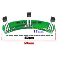 2ชิ้น3461ยานพาหนะไฟฟ้าห้องโถงมอเตอร์แบบสองและสามล้อเซ็นเซอร์แผงวงจรห้องโถงพร้อมลวด120 ° Pcb