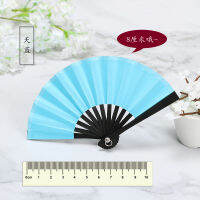 Heshantang 8CMSmall FanSDDoll Doll Headdress Accessories Fan Mini Folding Fan Red White Multi-Color