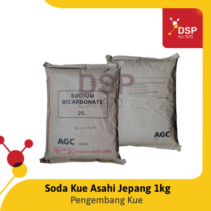 Soda Kue Asahi Jepang / Sodium Bicarbonate / Baking Soda 1 Kg Lazada