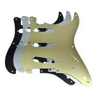 KR- 8 Hole Metal Aluminum Anodized Vintage Style ST Strat SSS Guitar Pickguard Fits American Fender Strat