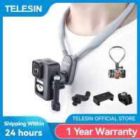 Telein ซิลิโคนคอขายึดกล้องโกโปรฮีโร่11 10 9 8 7 6 5 Insta360 DJI Osmo สมาร์ทโฟนอุปกรณ์เสริมการกระทำแม่เหล็ก