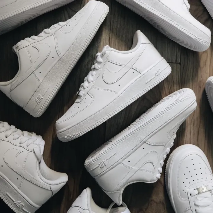 Giày Thể Thao AF1 Trắng Full, Giày sneaker 𝐅𝐨𝐫𝐜𝐞 Trắng...