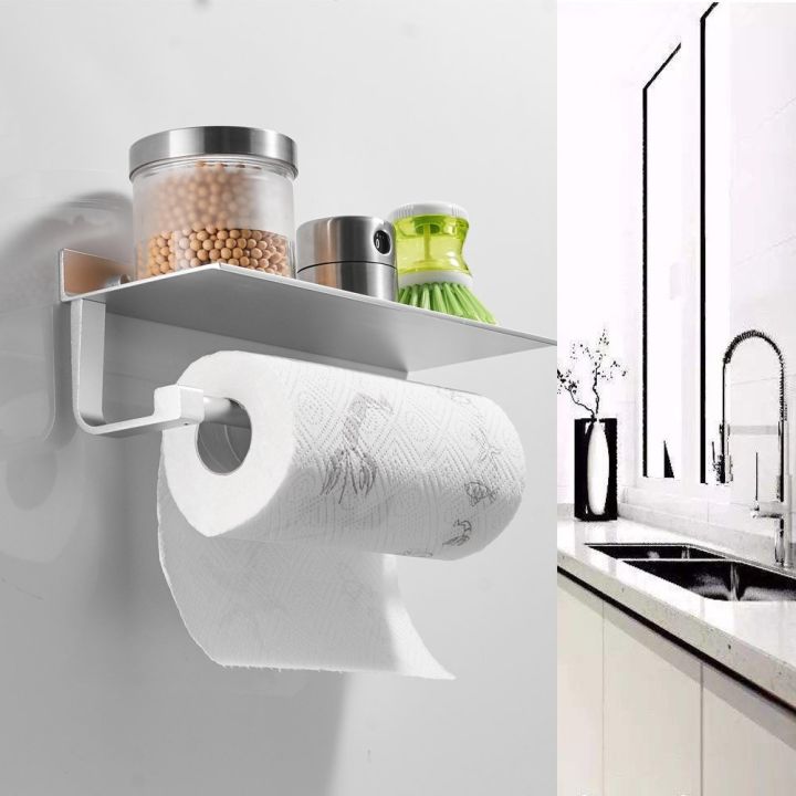 cod-foreign-trade-304-stainless-steel-paper-towel-free-punch-bathroom-roll-hotel-mobile-phone-storage-toilet