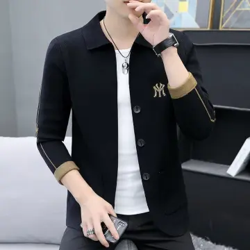 Baseball Uniform Jacket Men's Spring Korean Trend Loose Sports Coat Hong  Kong Style Trend Handsome Preppy Casual Bomber Jacket