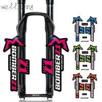 1ชุด Marzocchi BOMBER Z1สติกเกอร์จักรยาน2022สไตล์ Pvc สติกเกอร์ส้อม MTB จักรยานเสือหมอบ Decals อุปกรณ์จักรยาน