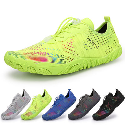Aqua shoes Fashion wading beach shoes Light upstream swimming shoes for men and women The same water shoes Couple fitness shoes